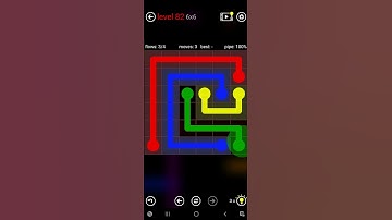 flow free level 82 | games | android | flow free | level 82 | 6x6 #flowfree #android #game #mindgame