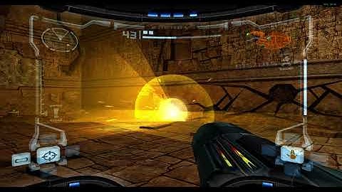 Dolphin Emulator - Metroid Prime 4k widescreen with HD texture pack and HUD
