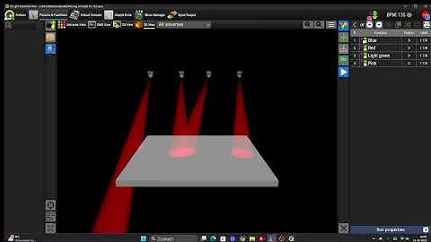 My first attempts on moving heads in QLC+