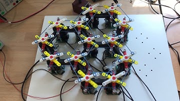 Non-Hermitian unstable PT-symmetric Thirteen oscillator system (2D)