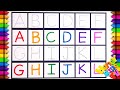 ABC Song 들으면서 점 선 따라 알파벳 쓰기 알파벳 따라 쓰기 l 영어공부 l Alphabet song