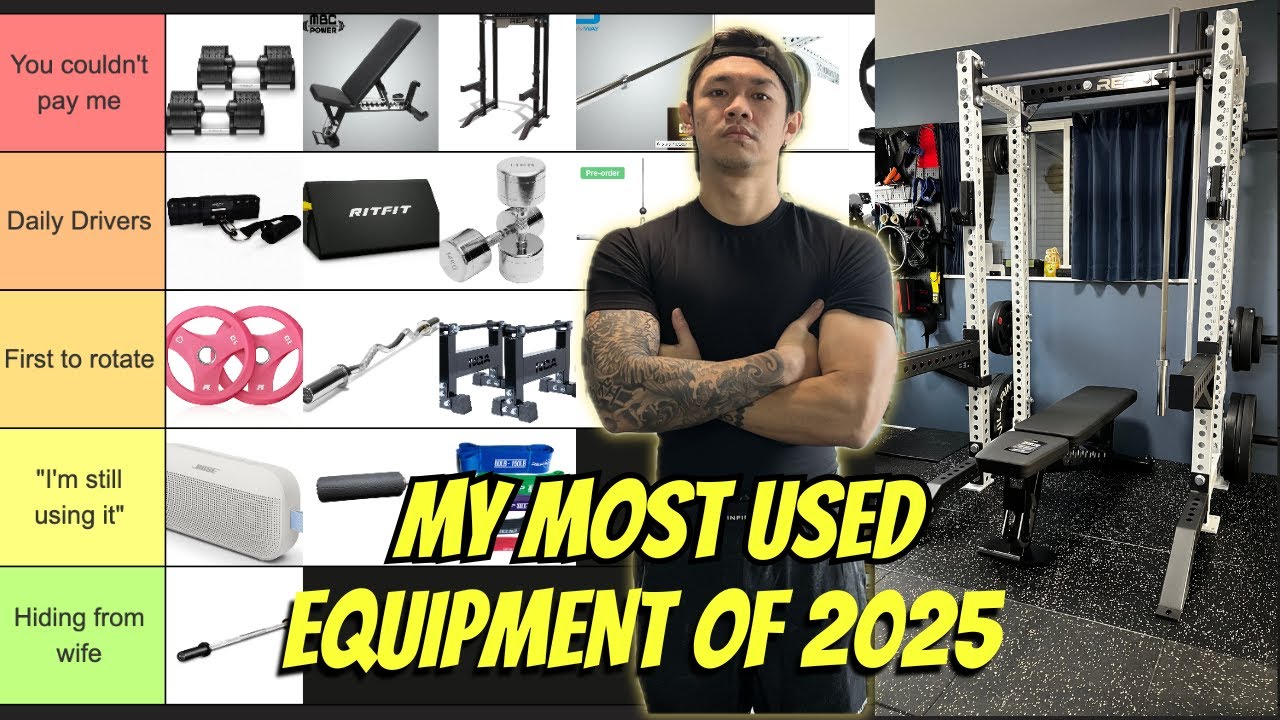 Моё лучшее оборудование для домашнего спортзала всех времён | Рейтинг по уровням