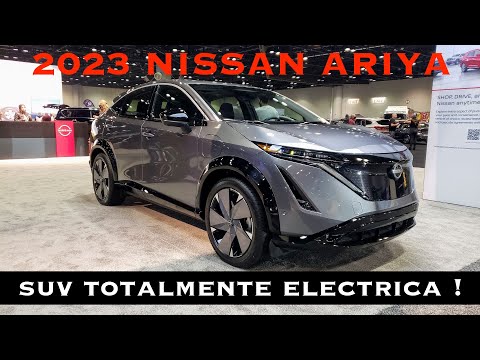 Nissan Ariya 2023 - Primera SUV Electrica De Nissan - Breve Vista Al Exterior y Detalles Tecnicos..