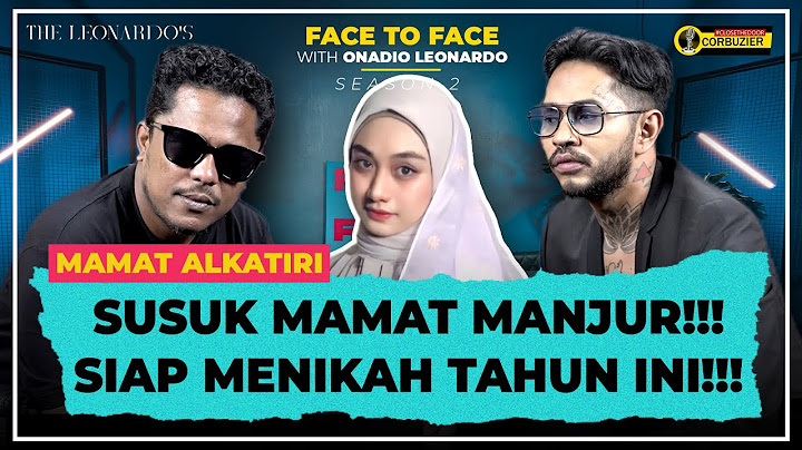 FACE TO FACE WITH ONADIO LEONARDO - MAMAT ALKATIRI