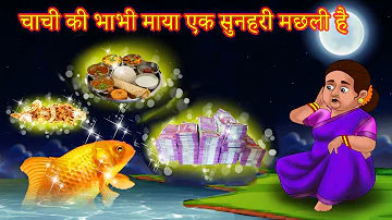 जादुई मछली Magical Golden Fish l Hindi Kahani l Hindi Moral Stories l Saas vs bhau l Jalaja tv hindi