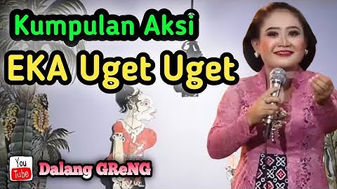 VIRAL ‼️ Kumpulan Aksi Panggung EKA UGET UGET || Dalang GRENG || Stage Action Group The Golden Voice