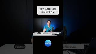 홀렙 수술에 대한 의사의 숙련도