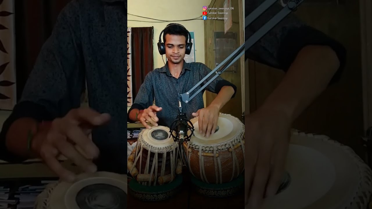 Aaoge Jab Tum Oo Saajna  Tabla Cover  Wait for it   SanskarSwaroop  shorts  youtubeshorts