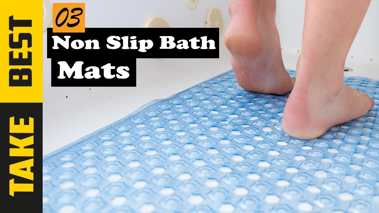 Springplank Ga naar het circuit Uithoudingsvermogen Top 3: Best Non Slip Bath Mats 2023 - YouTube