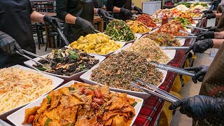 Korean buffet raved by guests - Korean street food