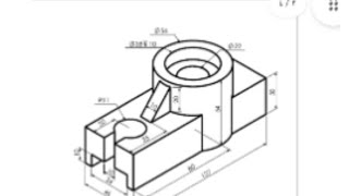 رسم الايزومترك 5& engineering drawing4& رسم اعدادي هندسة 7