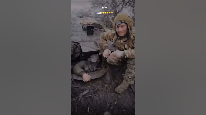 The Ukrainian 1000 yard stare😞 ( shell shock)