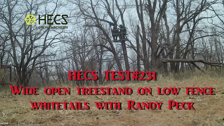 Randy Peck gets a dandy buck while wearing HECS in...