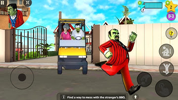 Scary Stranger 3D _ New updater - New fun video everyday  ( Walkthrough GAMES Adroid/ios ) part 44