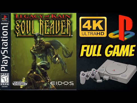 Legacy of Kain: Soul Reaver | PS1 | 4K60ᶠᵖˢ UHD🔴 | Longplay Walkthrough Playthrough Full Movie Game