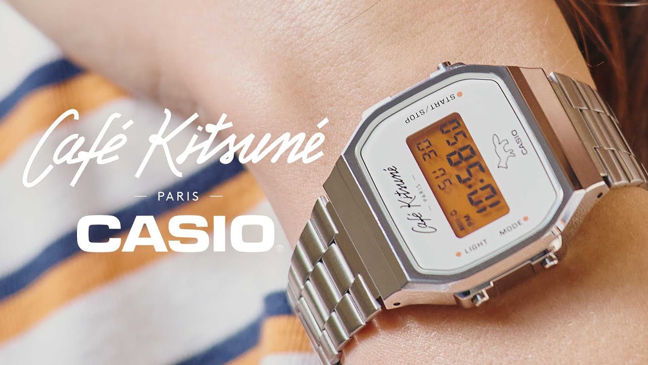 Café Kitsuné CASIO  A168WECK-7A