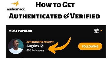 How to Get Verified on Audiomack | Authentication & Verification