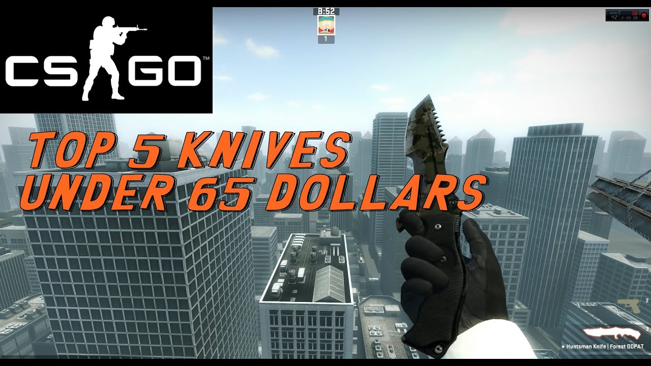 CSGO TOP 5 KNIVES UNDER 70! BEST BUDGET KNIVES! (CSGO Load out) YouTube