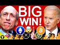 Crypto scores big win against sec gary gensler with sab 121 repeal but biden threatens veto