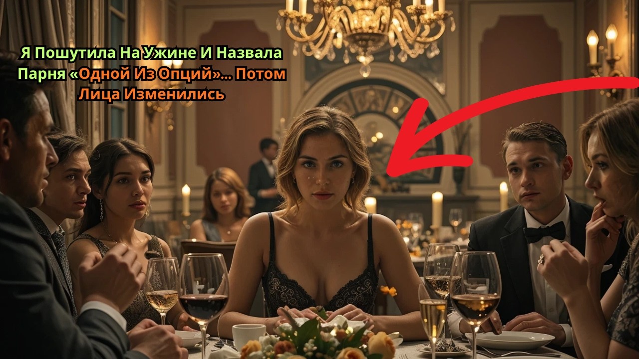 Я Пошутила На Ужине И Назвала Парня «Одной Из Опций»… Потом Лица Изменились