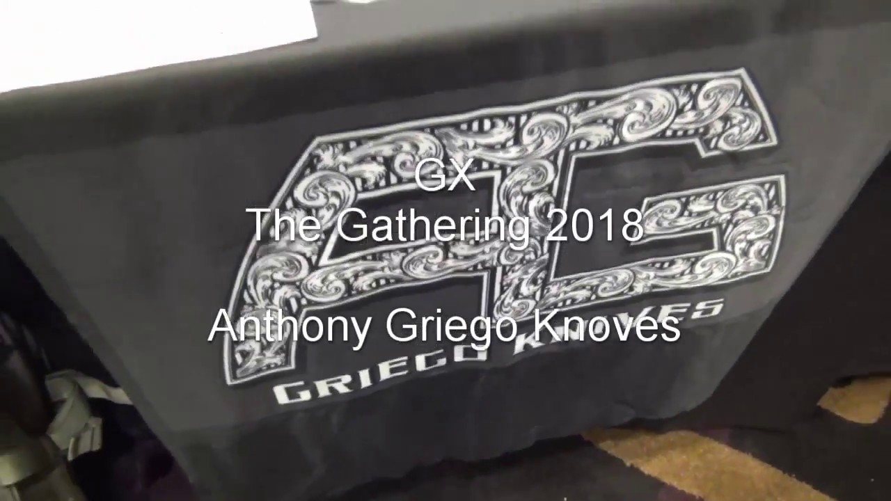 GX Anthony Griego Knives