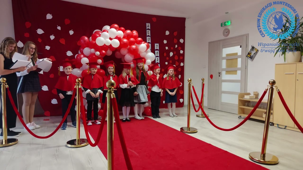 Uroczyste ślubowanie pierwszaków Montessori School 2024