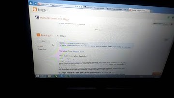 Adding Blogs And Websites To Your Reading List Using Blogger
