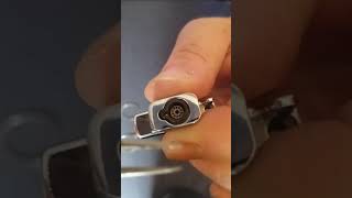 Disassembly & Reassembly of a Zippo Butane Torch Insert .. (Hidden Screw)