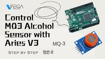 Control MQ3 Alcohol Sensor with Aries V3 | #mq3 #Alcoholsensor #aries