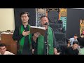 محرم 2021 نوحه زی روی خاک و خاکستر نوحه خوان جاوید میرزاده وه جمشید میرزاده 