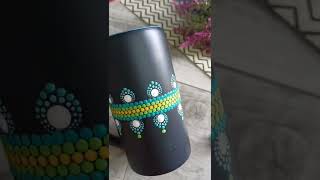#shorts How To Paint Tall Mug | Mandala Painting On Mug | Mandala Art | Mug Painting | Dot Mandala