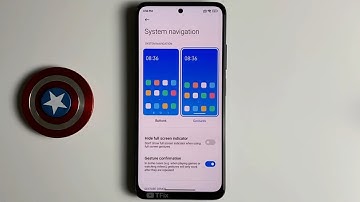 How to hide System navigation on Xiaomi Redmi Note 11 Android 11