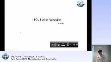 SQL Server Tutorial   Part 2   Data Types, RDM, Normalization, Primary and foreign keys