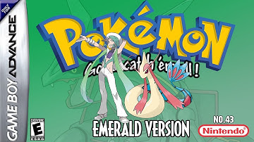 POKEMON EMERALD Walkthrough Gameplay | Part 43: Elite Four Champion Wallace (FULL GAME)