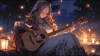 Fantasy Bard/Tavern Music - Relaxing Sleep Music, Celtic Music, Medieval City Ambience