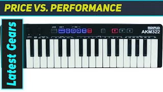 Midiplus AKM322: The Ultimate Mini MIDI Keyboard