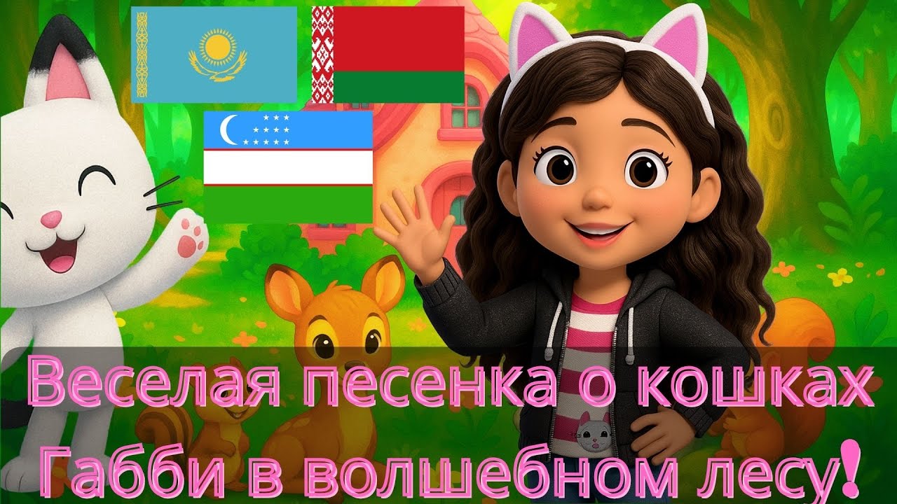 🐱✨ Габби и ее кошачий домик | Тема для детей | Поем вместе! 🎶