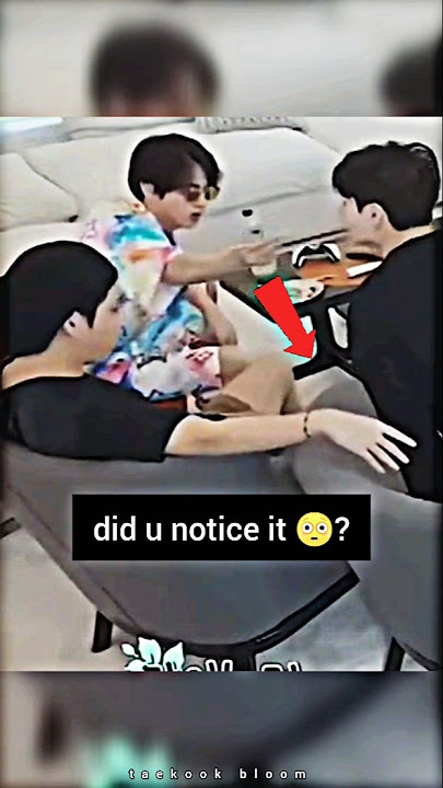 Did you see what Jealous Taehyung did 😳⁉️ #shorts #taekook #youtubeshorts