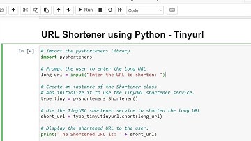 Day 164 : URL Shortener using Python  - Tinyurl