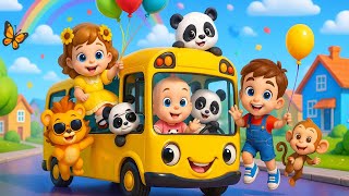 Wheels On The Bus Kinderfun - Nursery Rhymes & Kids Songs