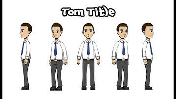 Tom Title - Adobe Character Animator Commission