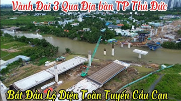 Vành Đai 3 Qua Địa Bàn TP Thủ Đức | Bắt Đầu Lộ Diện Toàn Tuyến Cầu Cạn 15/9/2024