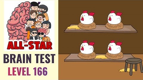 Brain Test All Star Level 166 | Find the heaviest chicken | Walkthrough