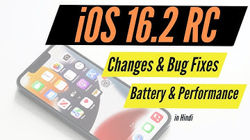 iOS 16.2 RC I Changes & Bug Fixes in Hindi I TechnoaddictsIndia