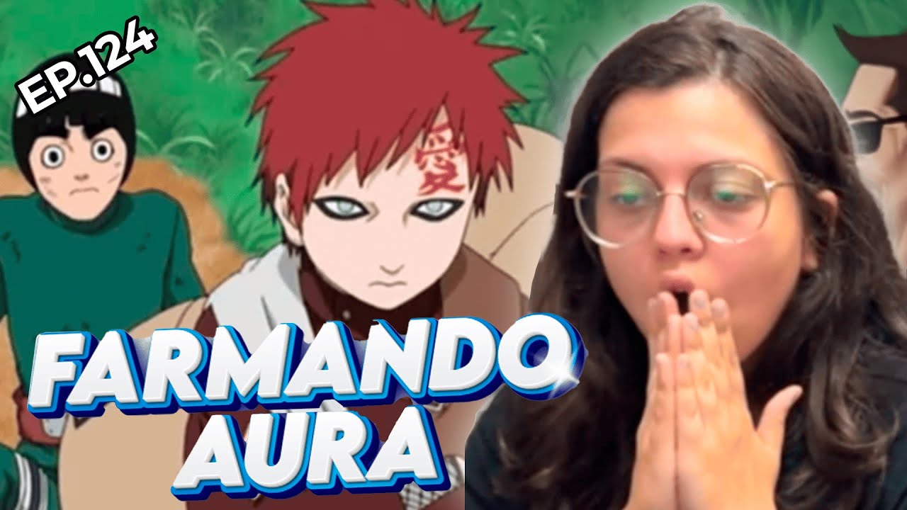 Ela tá em CHOQUE com a chegada do Gaara | Naruto React 124