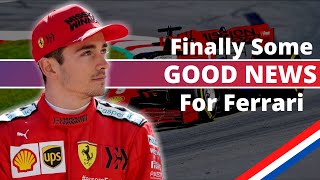 Finally Some GOOD NEWS For Ferrari! - F1 NEWS