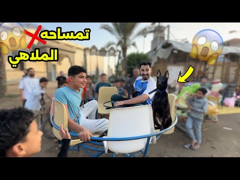 دخلت الملاهي أنا وتمساحه وركبنا المرجيحه