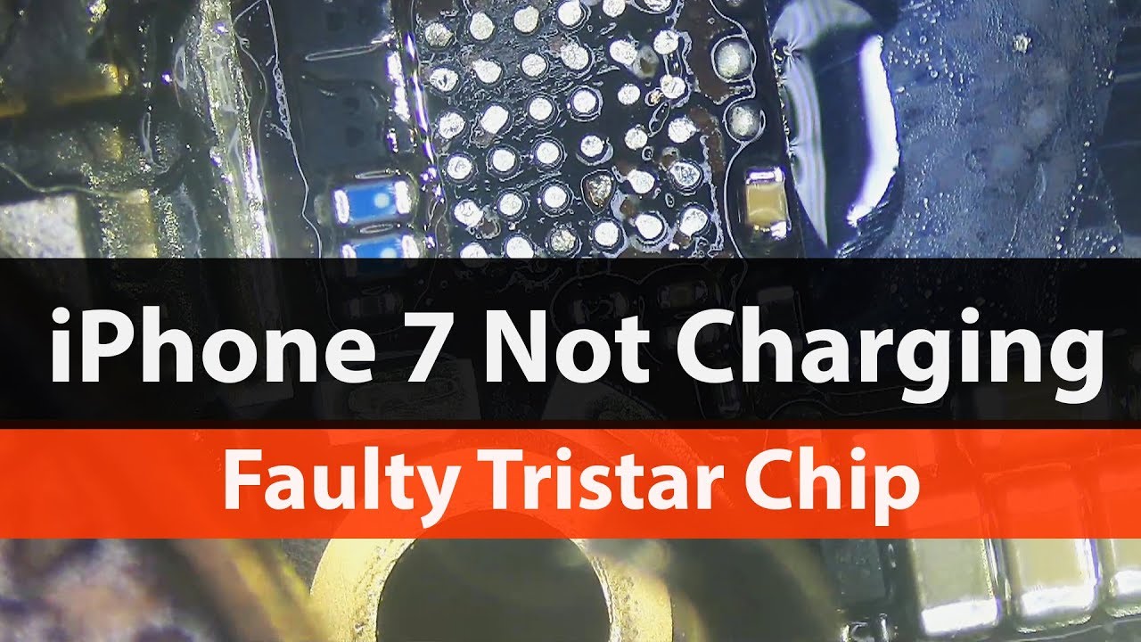 iPhone 7 not charging - Bad Tristar Chip Repair