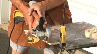 Cutting Tile With An Angle Grinder