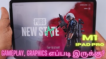 PUBG NEW STATE 🔥 Game Play, Graphics எப்படி இருக்கு? | M1 iPad Pro